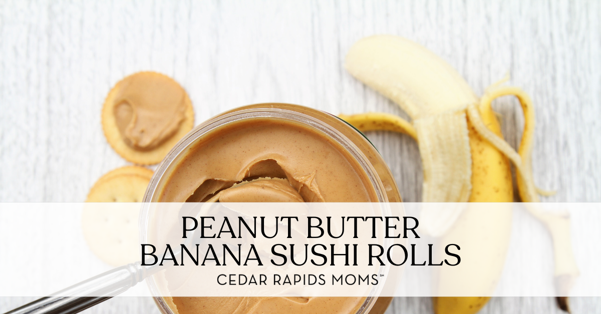 Peanut Butter Banana Sushi Rolls